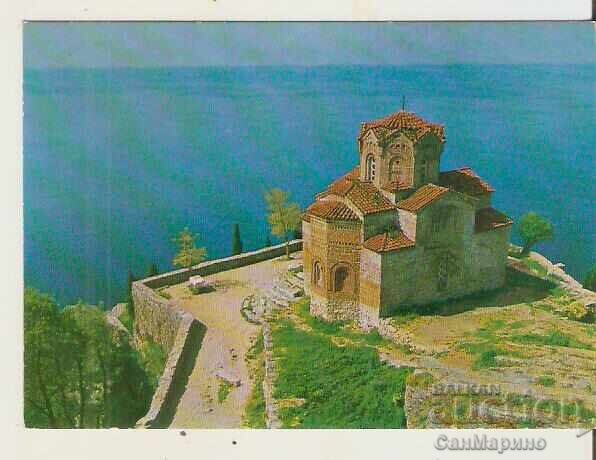 Postcard Ohrid Church "St. John - Kaneo" 1*