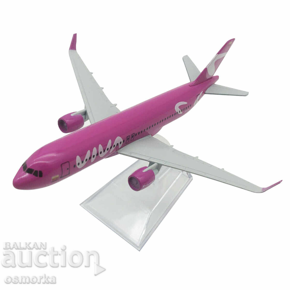 Airbus 320 airplane model Airbus A320 Viva metal Low C with price 32.00 BGN | € 16.36 Airbus 320 airplane model Airbus A320 Viva metal Low C with price 32.00 BGN | € 16.36