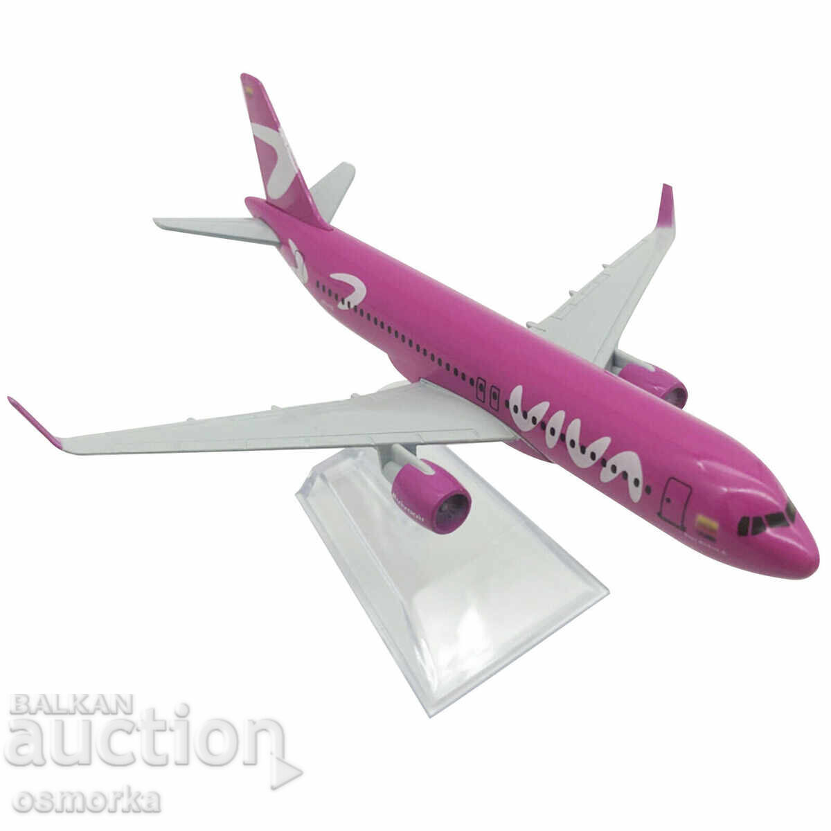 Delivery of Airbus 320 airplane model Airbus A320 Viva metal Low C Delivery of Airbus 320 airplane model Airbus A320 Viva metal Low C