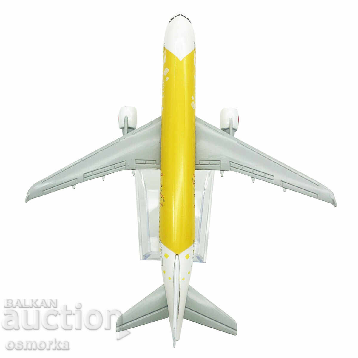 Delivery of Airbus 320 airplane model mockup Thailand amazing metal