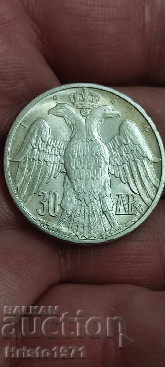 30 drahme 1964 cu preț € 30.00 | 58.67 BGN 30 drahme 1964 cu preț € 30.00 | 58.67 BGN
