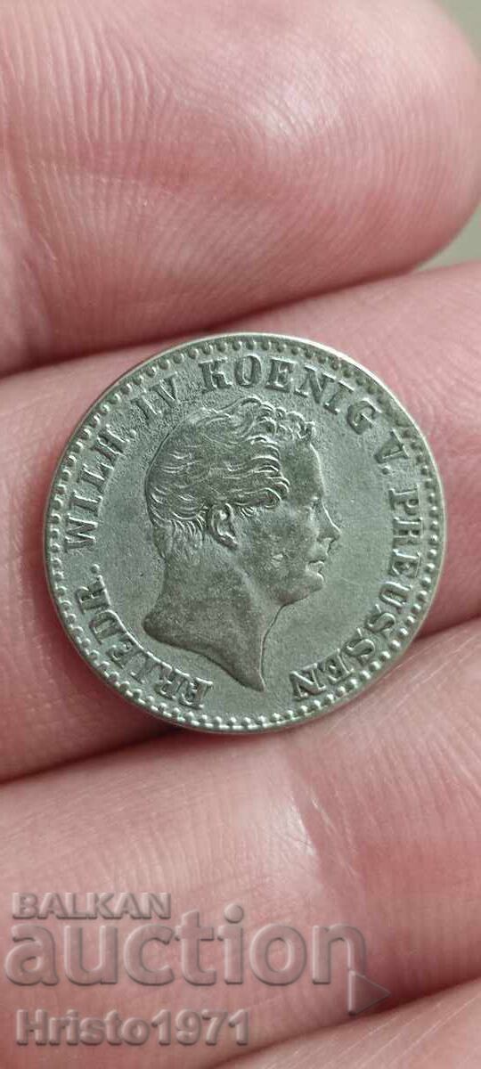 2 1/2 silver groschen 1848