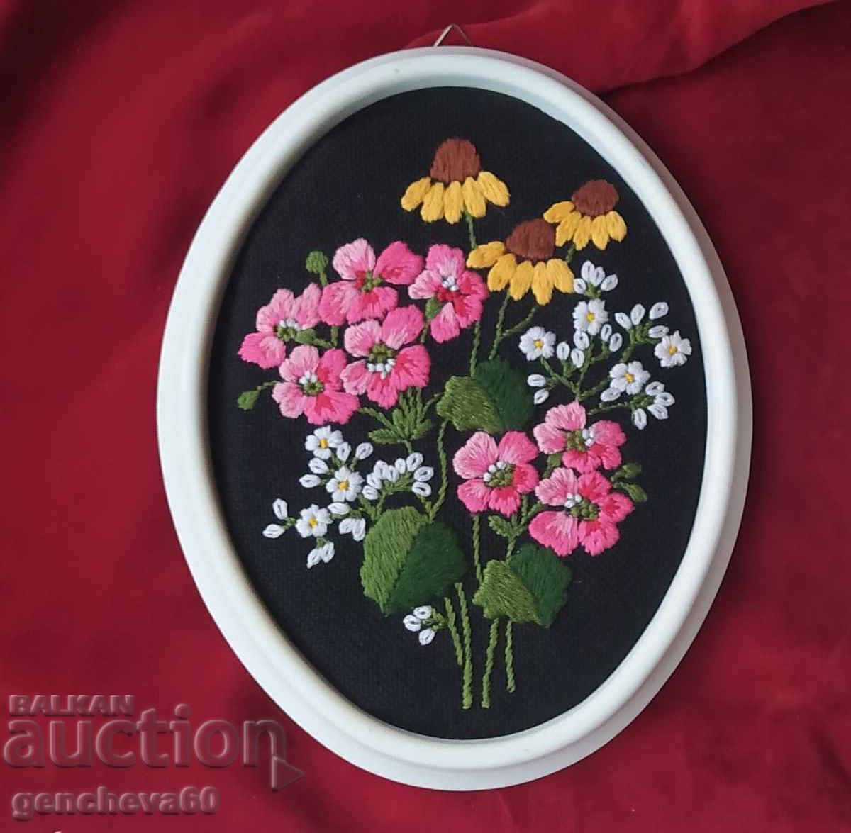 Δημοπρασία "Λουλούδια" όμορφα χειροποίητα κεντημένα γοβέλια Δημοπρασία "Λουλούδια" όμορφα χειροποίητα κεντημένα γοβέλια