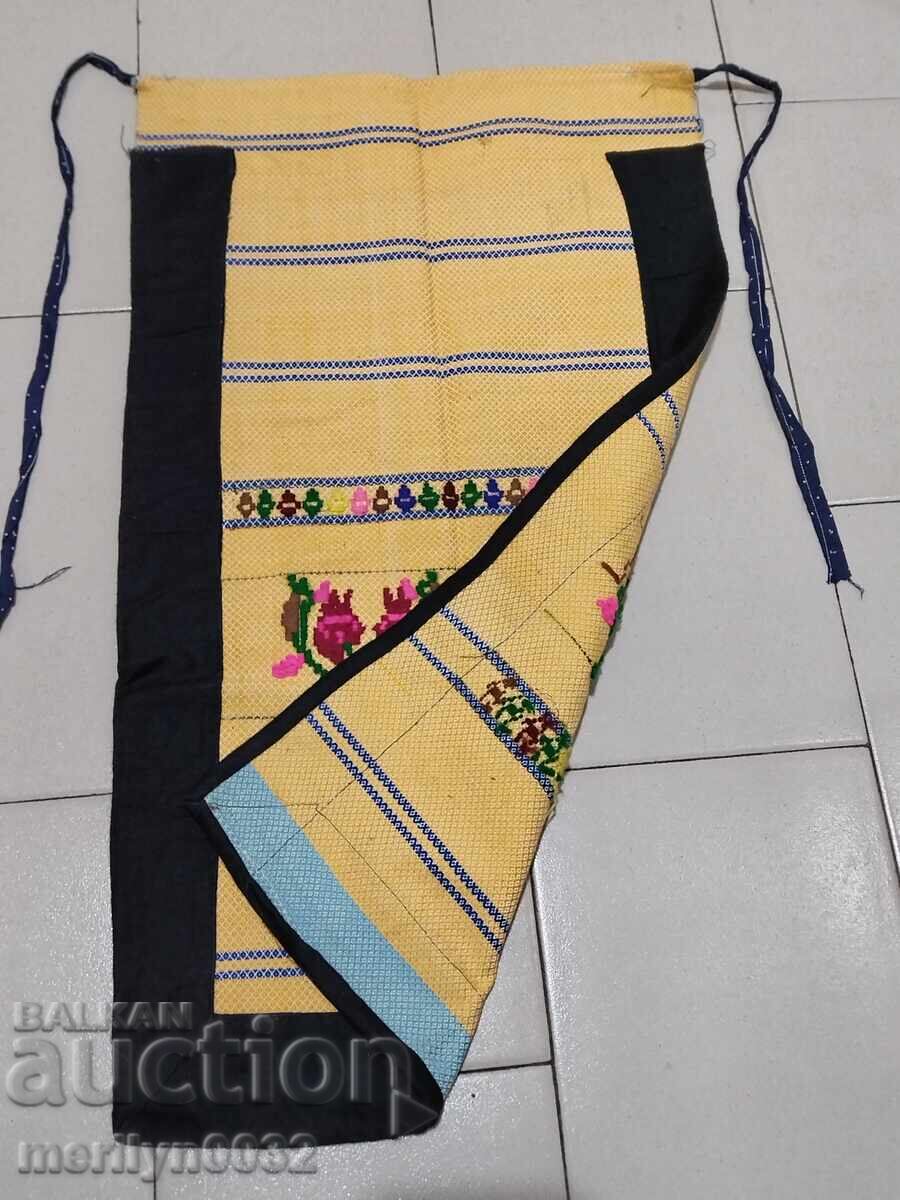 Auction Old apron tinsel embroidery, costume, cloth Auction Old apron tinsel embroidery, costume, cloth