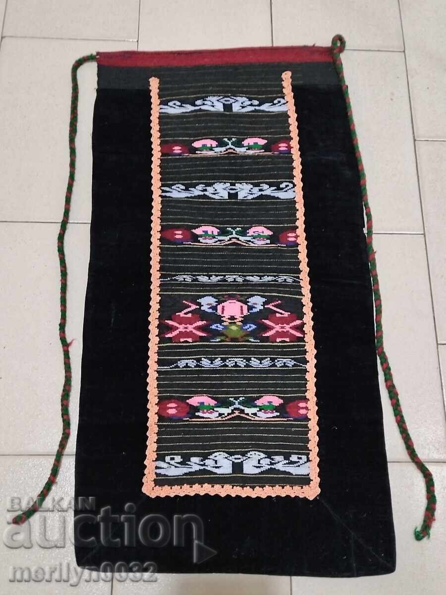 Old apron tinsel embroidery, costume, cloth Old apron tinsel embroidery, costume, cloth