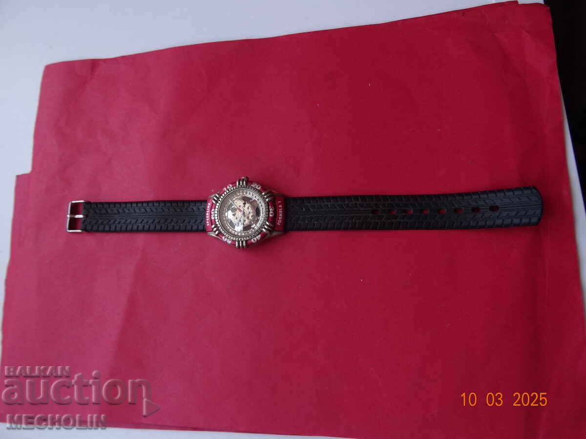 JAPANESE COLLECTORS' WATCH QUARTZ FORMULA 1 with price 20.00 BGN | € 10.23 JAPANESE COLLECTORS' WATCH QUARTZ FORMULA 1 with price 20.00 BGN | € 10.23