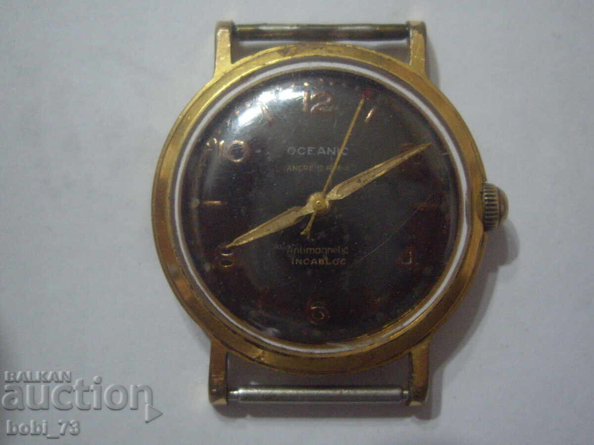 Δημοπρασία Παλιό ανδρικό ρολόι επίχρυσο.