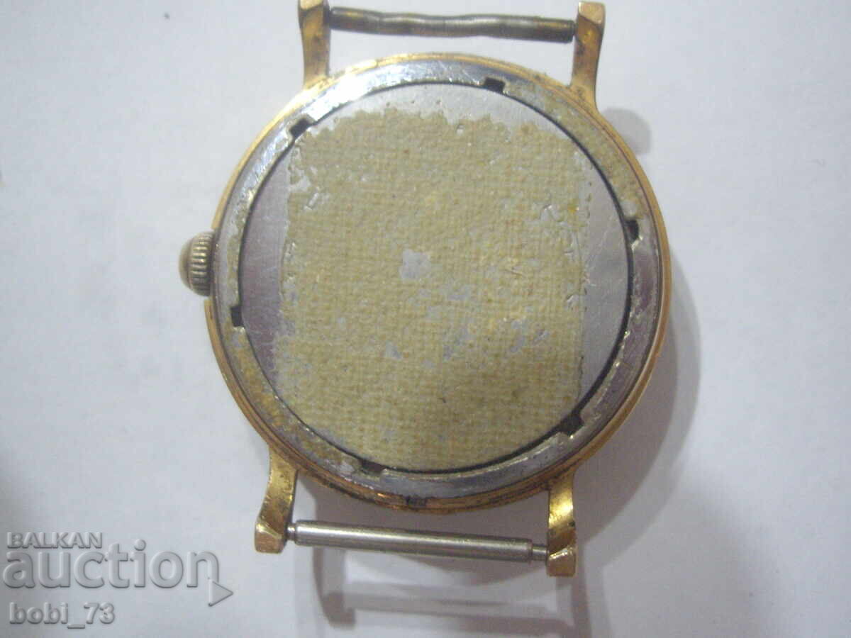 Παράδοση Παλιό ανδρικό ρολόι επίχρυσο.