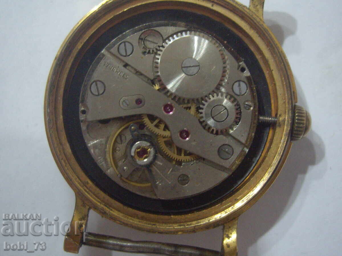 Παλιό ανδρικό ρολόι επίχρυσο. - 5