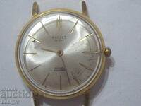 Old men's gold-plated watch ''Flight de luxe''