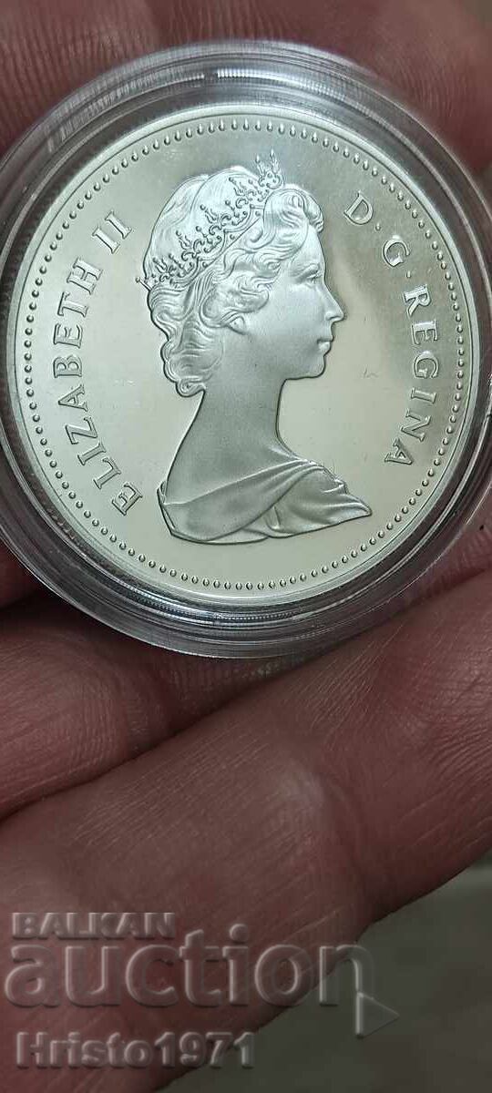 1 долар 1983 Канада с цена € 40.00 | 78.23 лв.