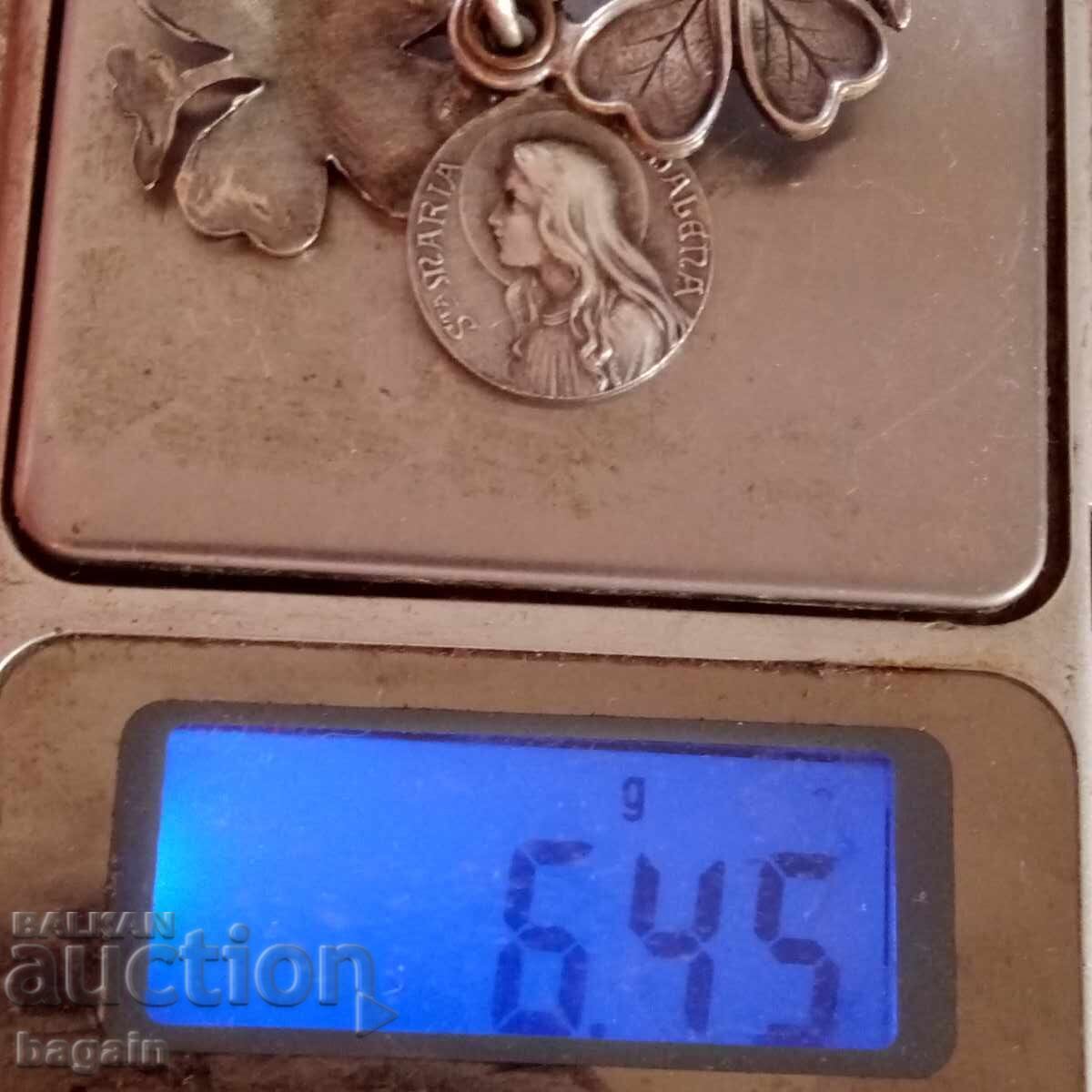 Delivery of Mary Magdalene. Medallion.