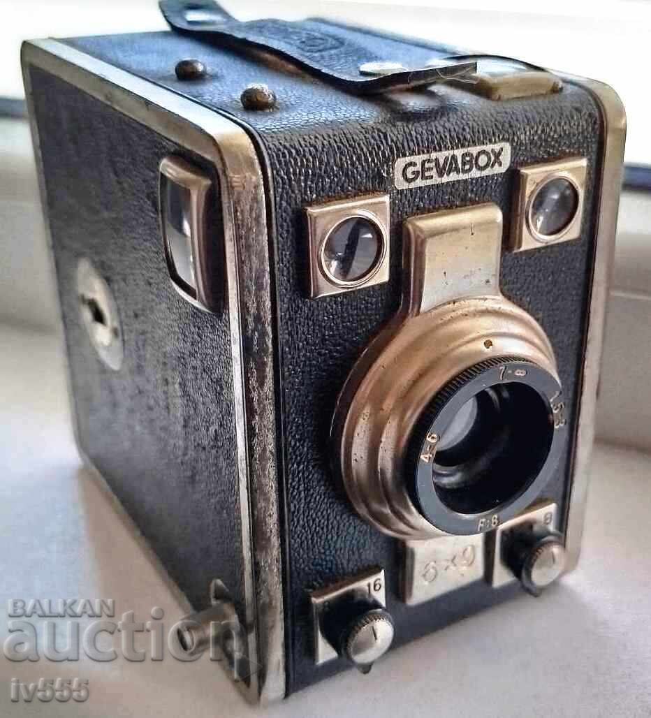 FOR SALE AN OLD GERMAN CAMERA/BOX CAMERA - GEVABOX/6X9 FOR SALE AN OLD GERMAN CAMERA/BOX CAMERA - GEVABOX/6X9