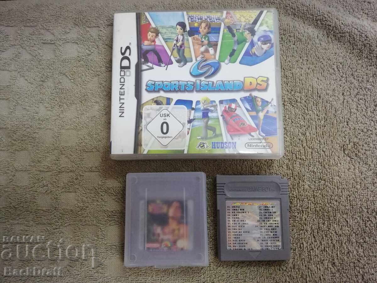 Lot of 3 Games, Nintendo Game, Nintendo Game Boy, DS with price 48.00 BGN | € 24.54 Lot of 3 Games, Nintendo Game, Nintendo Game Boy, DS with price 48.00 BGN | € 24.54