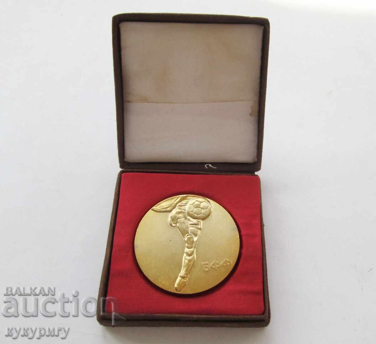 Star Soc Table Medal Plaque 75 g BFA Bulgarian Football Star Soc Table Medal Plaque 75 g BFA Bulgarian Football