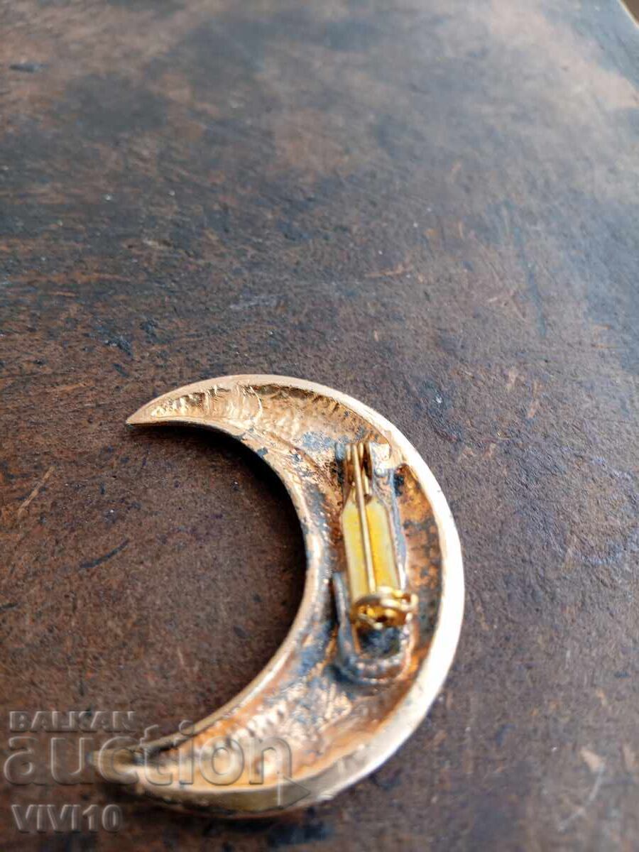 Auction  Antique Enamel Brooch