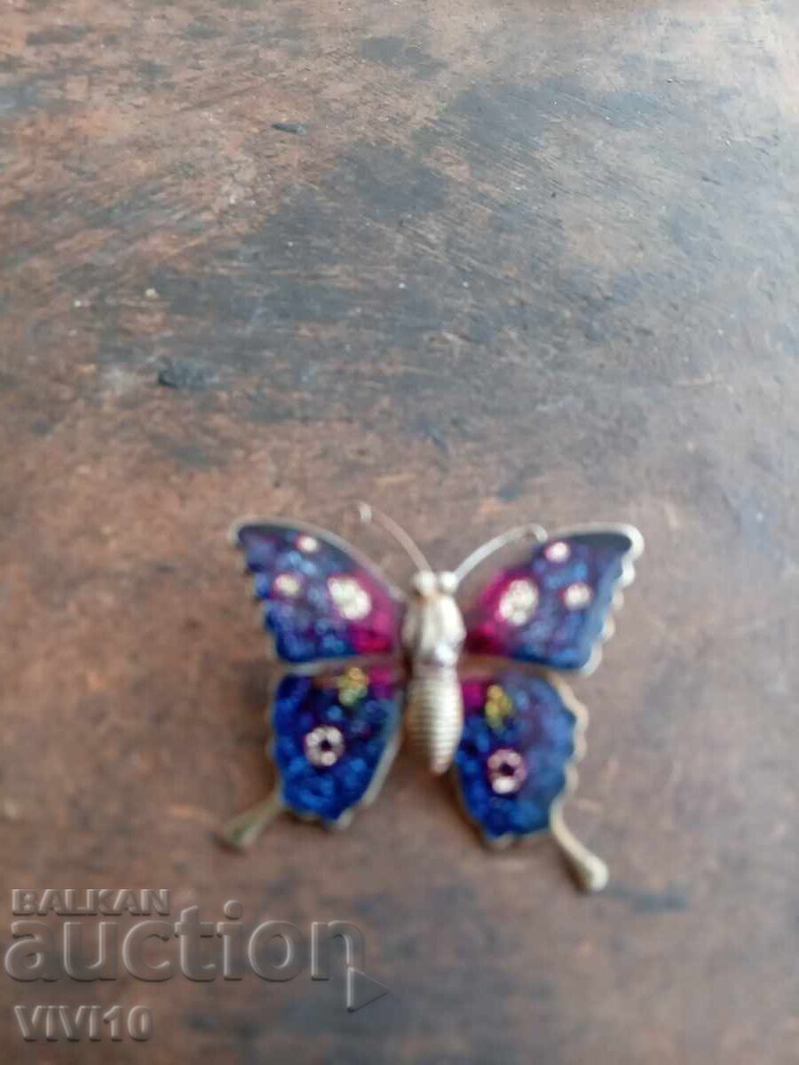 Antique Enamel Brooch Antique Enamel Brooch