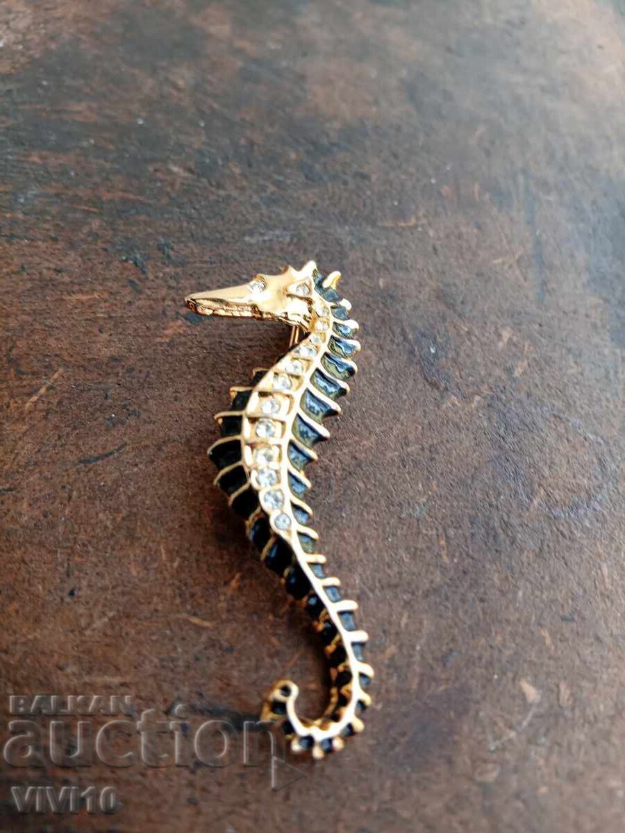 Antique Enamel Brooch Antique Enamel Brooch