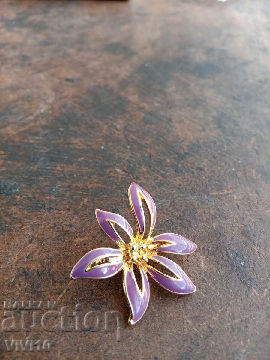 Αντίκα καρφίτσα σμάλτου