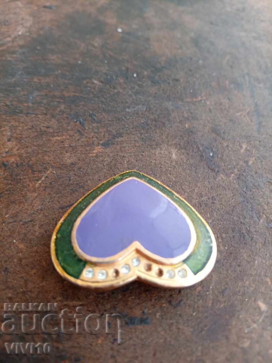 Broșă veche email cu preț € 20.00 | 39.12 BGN