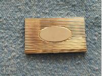 Luxury metal business card holder