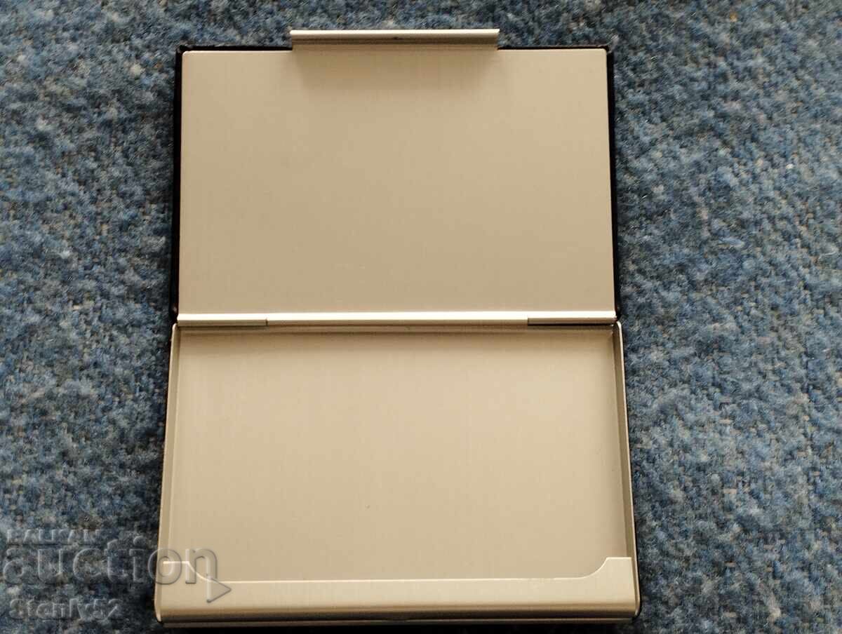 Metal business card with "Armeec" inscription with price 10.00 BGN | € 5.11 Metal business card with "Armeec" inscription with price 10.00 BGN | € 5.11