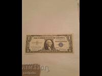 USA, 1 dollar, 1957, SILVER CERTIFICATE, UNC