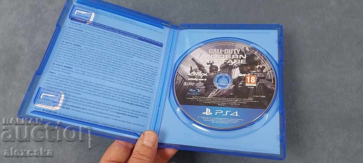 Licitație CALL of DUTY / Modern Warfare - PS4