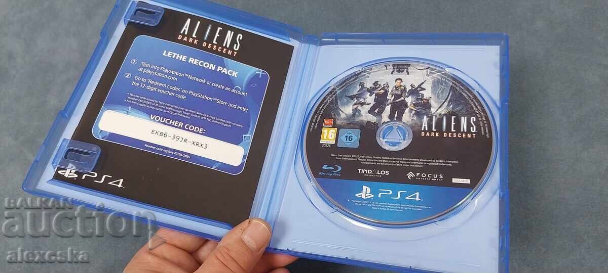 Licitație ALIENS / Dark Descent - PS4