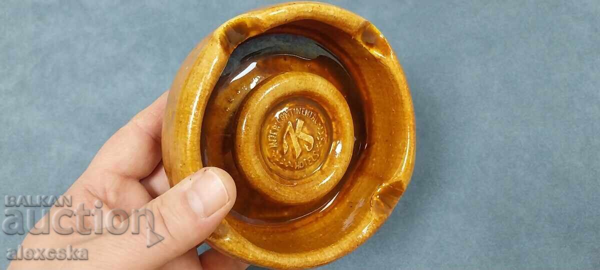 Ashtray - "INTER CONTINENTAL" with price 22.00 BGN | € 11.25 Ashtray - "INTER CONTINENTAL" with price 22.00 BGN | € 11.25