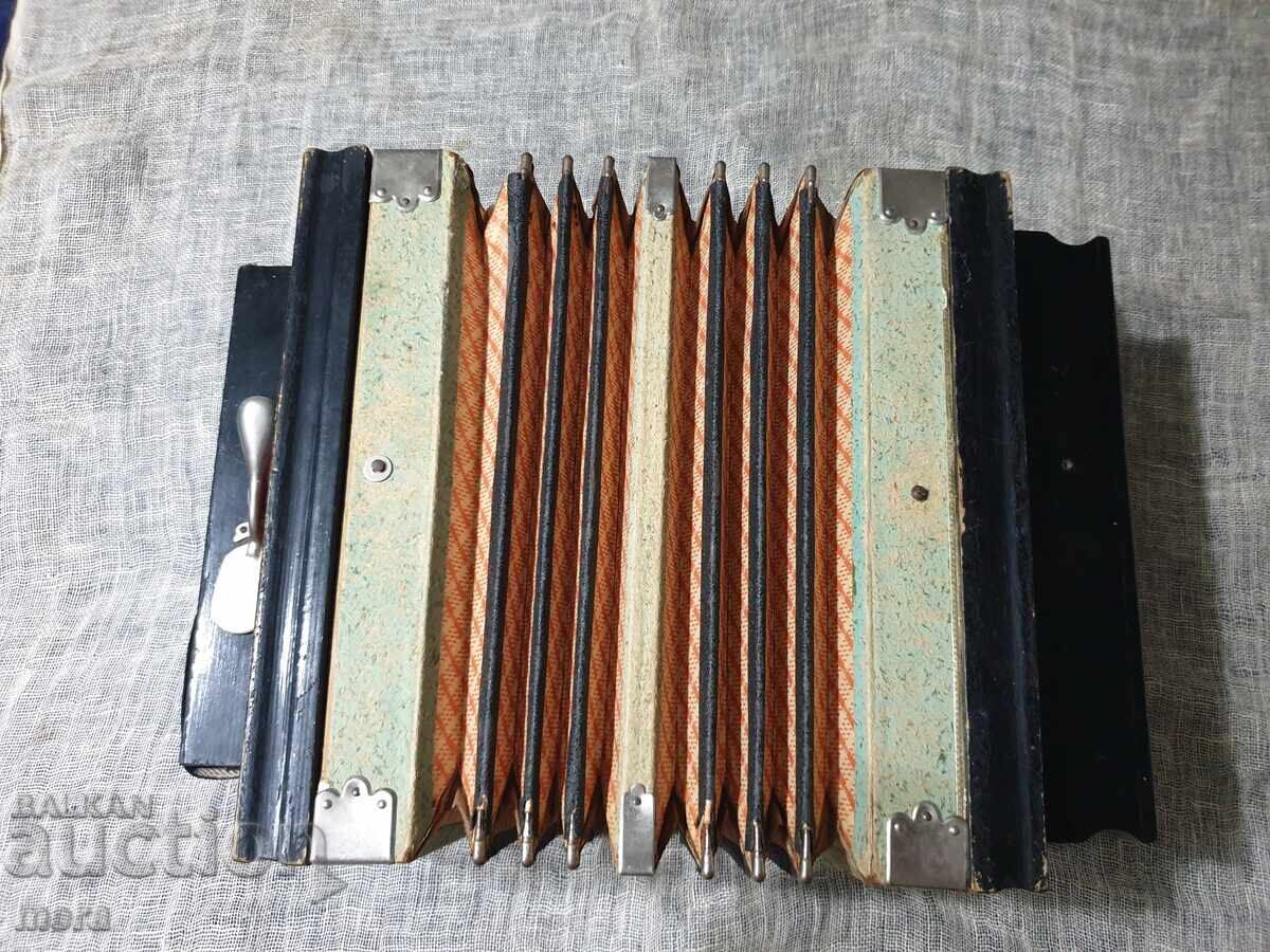 Antique Tyrolean Accordion RIGOLETTO - 7