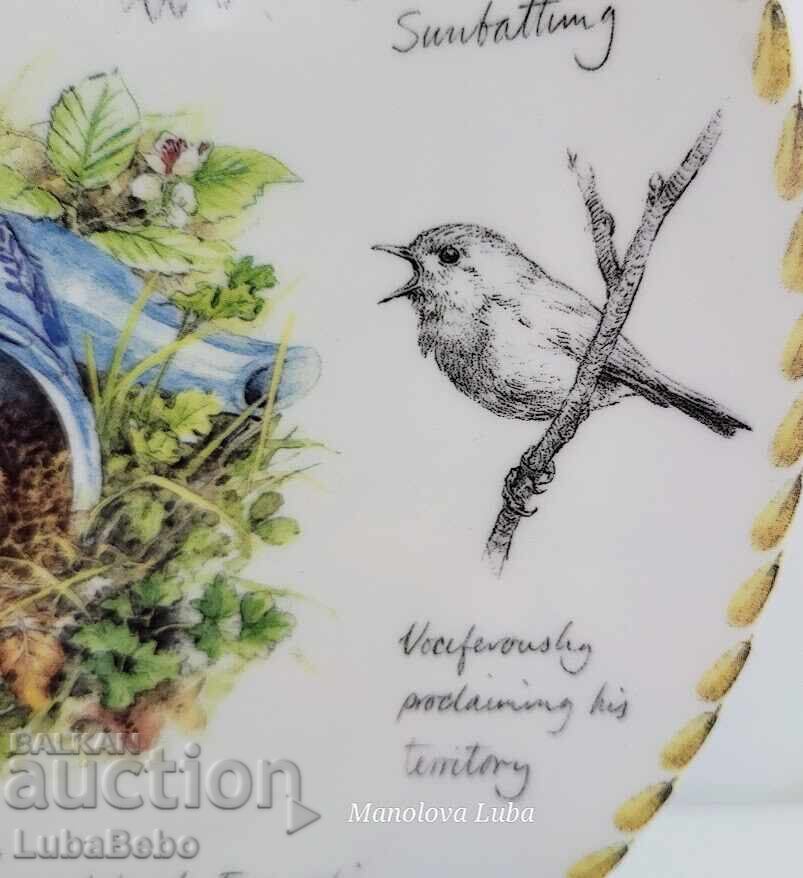 Delivery of Wedgwood, Danbury Mint, Robin Collector Plate Delivery of Wedgwood, Danbury Mint, Robin Collector Plate