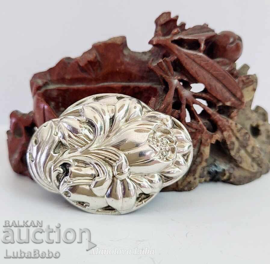 Large Antique Brooch 800 Silver. Art Nouveau with price 190.00 BGN | € 97.15 Large Antique Brooch 800 Silver. Art Nouveau with price 190.00 BGN | € 97.15