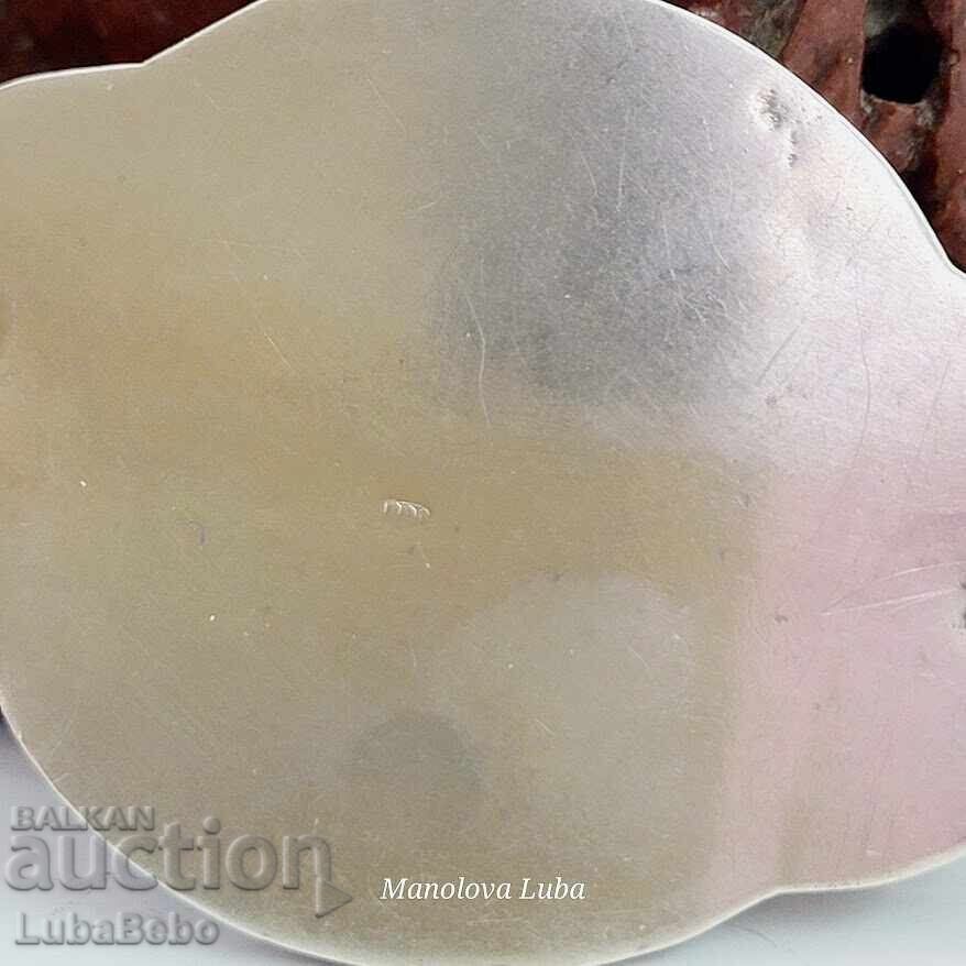 Delivery of Large Antique Brooch 800 Silver. Art Nouveau Delivery of Large Antique Brooch 800 Silver. Art Nouveau