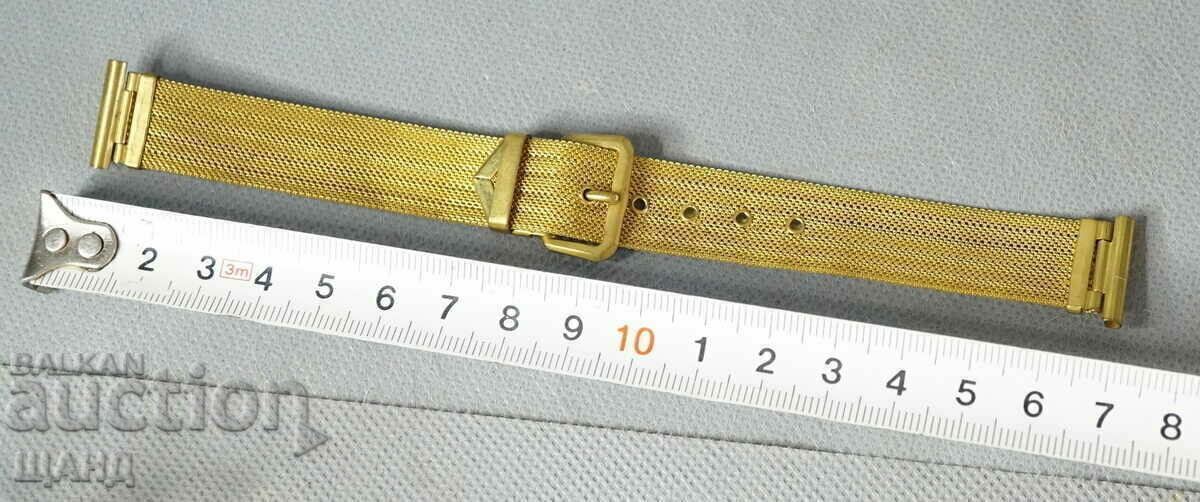 Delivery of Old Gold Plated Men's Wrist Watch Chain