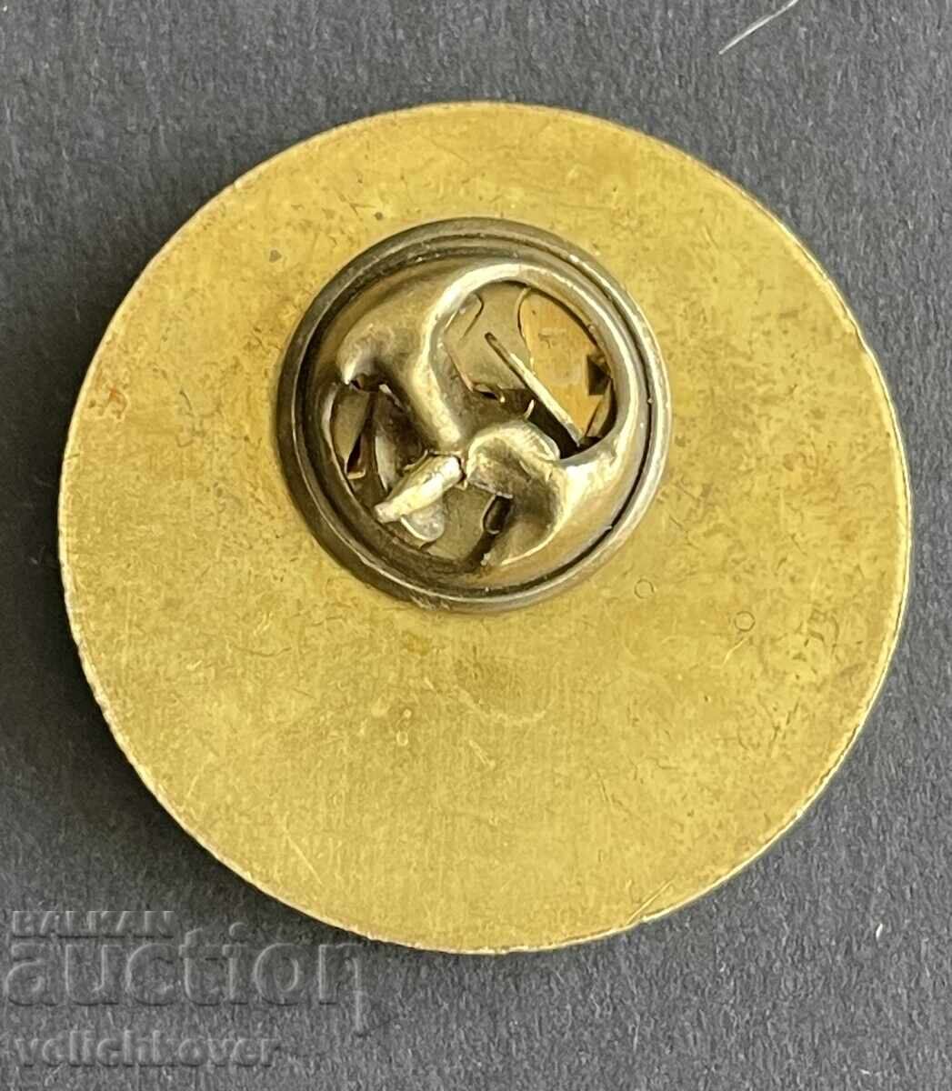 40397 Bulgaria National Movement Russophiles badge pin with price 10.00 BGN | € 5.11