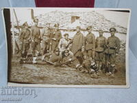 AT THE BORDER, BORDER GUARDS STANDING, AROUND 1920