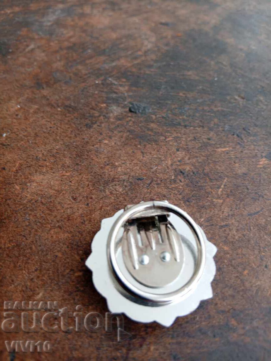 Δημοπρασία Καρφίτσα από πορσελάνη αντίκα Δημοπρασία Καρφίτσα από πορσελάνη αντίκα