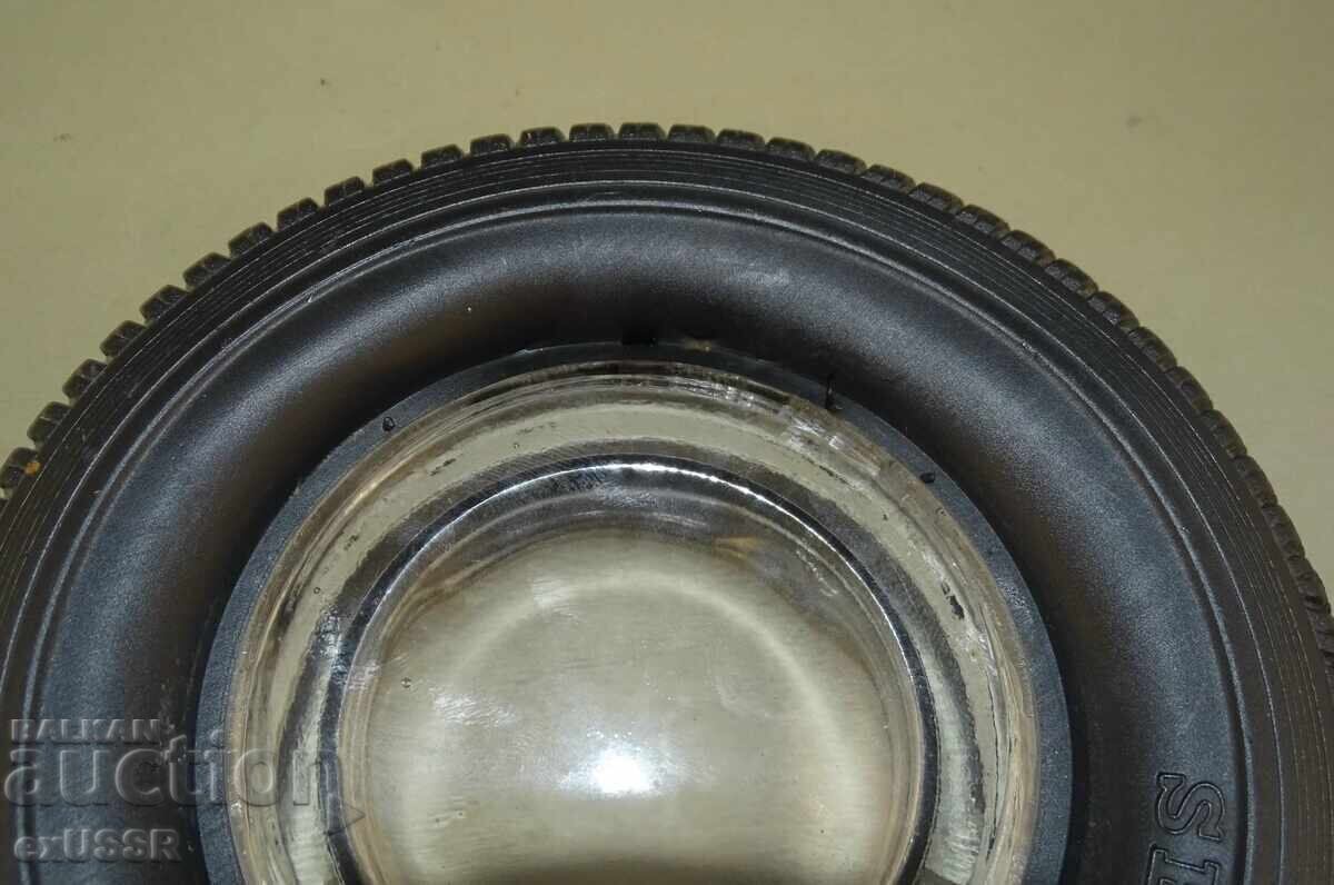 Old ashtray rubber SEMPERIT - 5 Old ashtray rubber SEMPERIT - 5