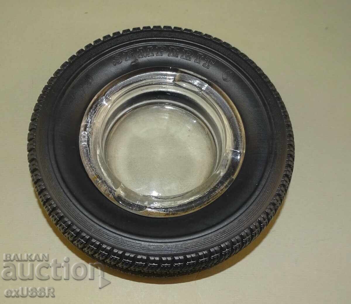 Old ashtray rubber SEMPERIT Old ashtray rubber SEMPERIT
