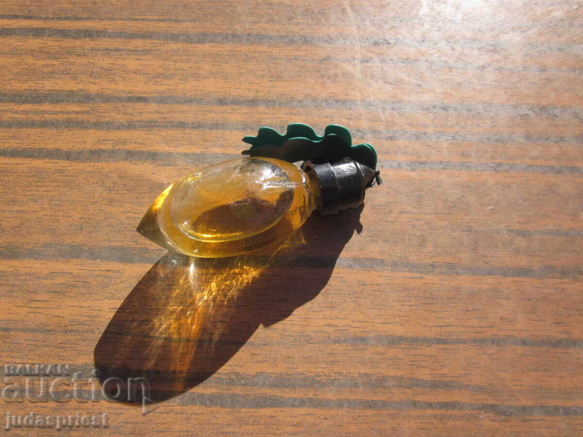 Delivery of Old Bulgarian perfume bottle, a bottle of perfume, a relic from socialism Delivery of Old Bulgarian perfume bottle, a bottle of perfume, a relic from socialism
