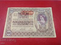 10000 COROANE 1918 AUSTRIA, bancnotă