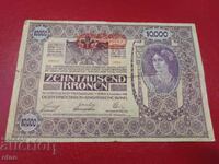 10000 COROANE 1918 AUSTRIA, bancnotă