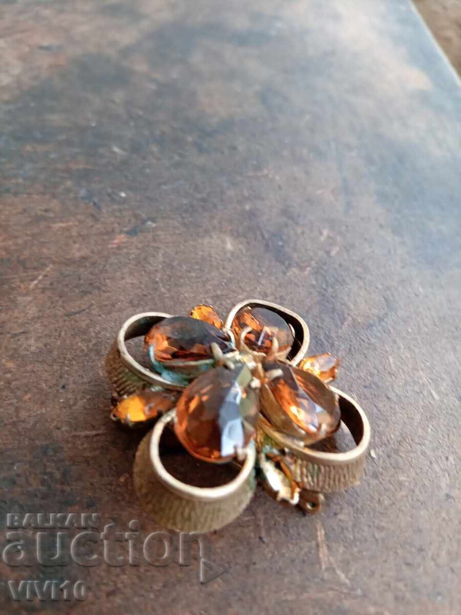 Antique Brooch Czech Republic with price € 15.00 | 29.34 BGN Antique Brooch Czech Republic with price € 15.00 | 29.34 BGN