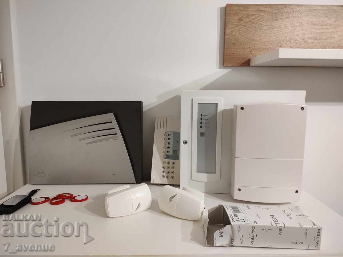 Sistem de alarmă DAITEM, funcționalitate - necunoscută Sistem de alarmă DAITEM, funcționalitate - necunoscută