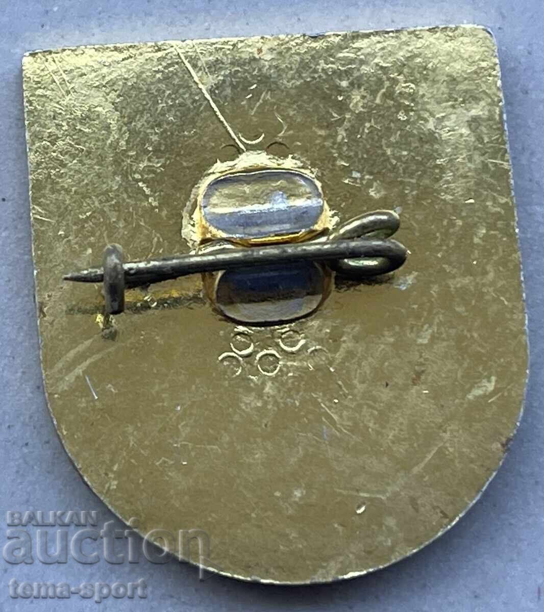 1419 Bulgaria Red Flag Pavlikeni Football Club Badge with price 5.00 BGN | € 2.56