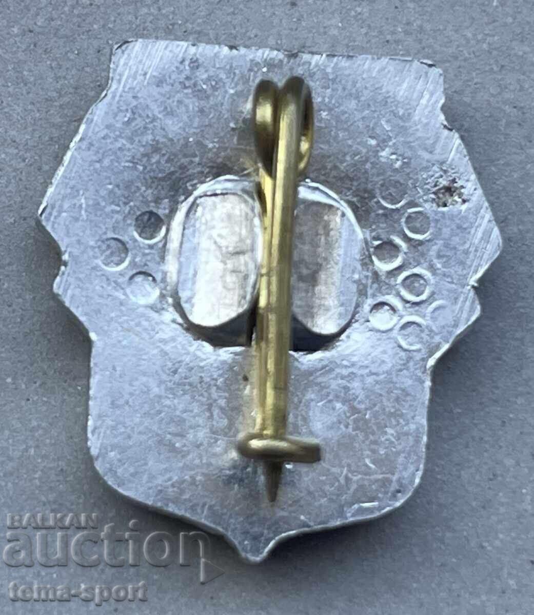 1431 Βουλγαρία σήμα ποδοσφαιρικού συλλόγου Λοκομοτίβ Πλόβντιβ με τιμή 5.00 BGN | € 2.56