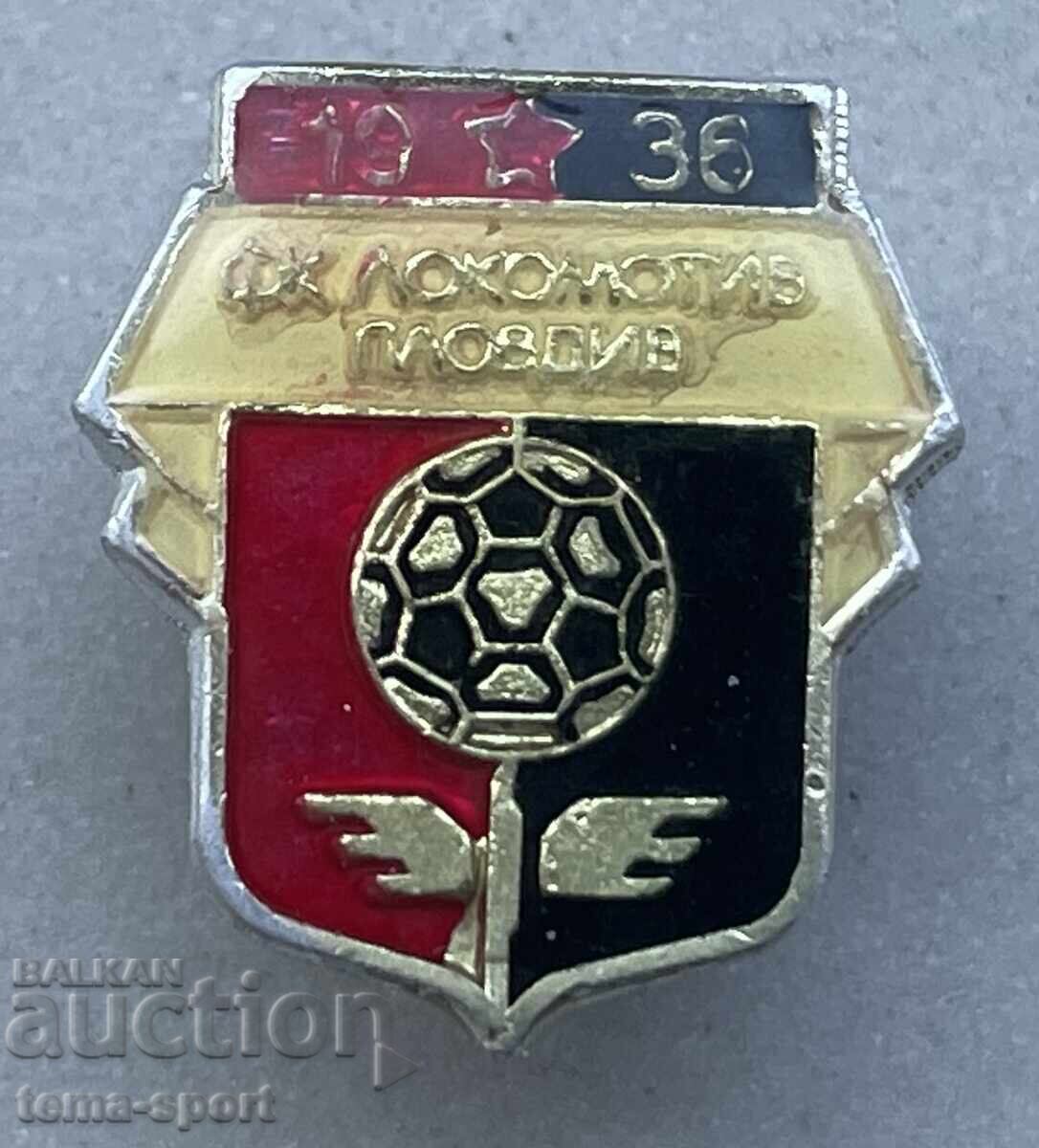 1431 Βουλγαρία σήμα ποδοσφαιρικού συλλόγου Λοκομοτίβ Πλόβντιβ