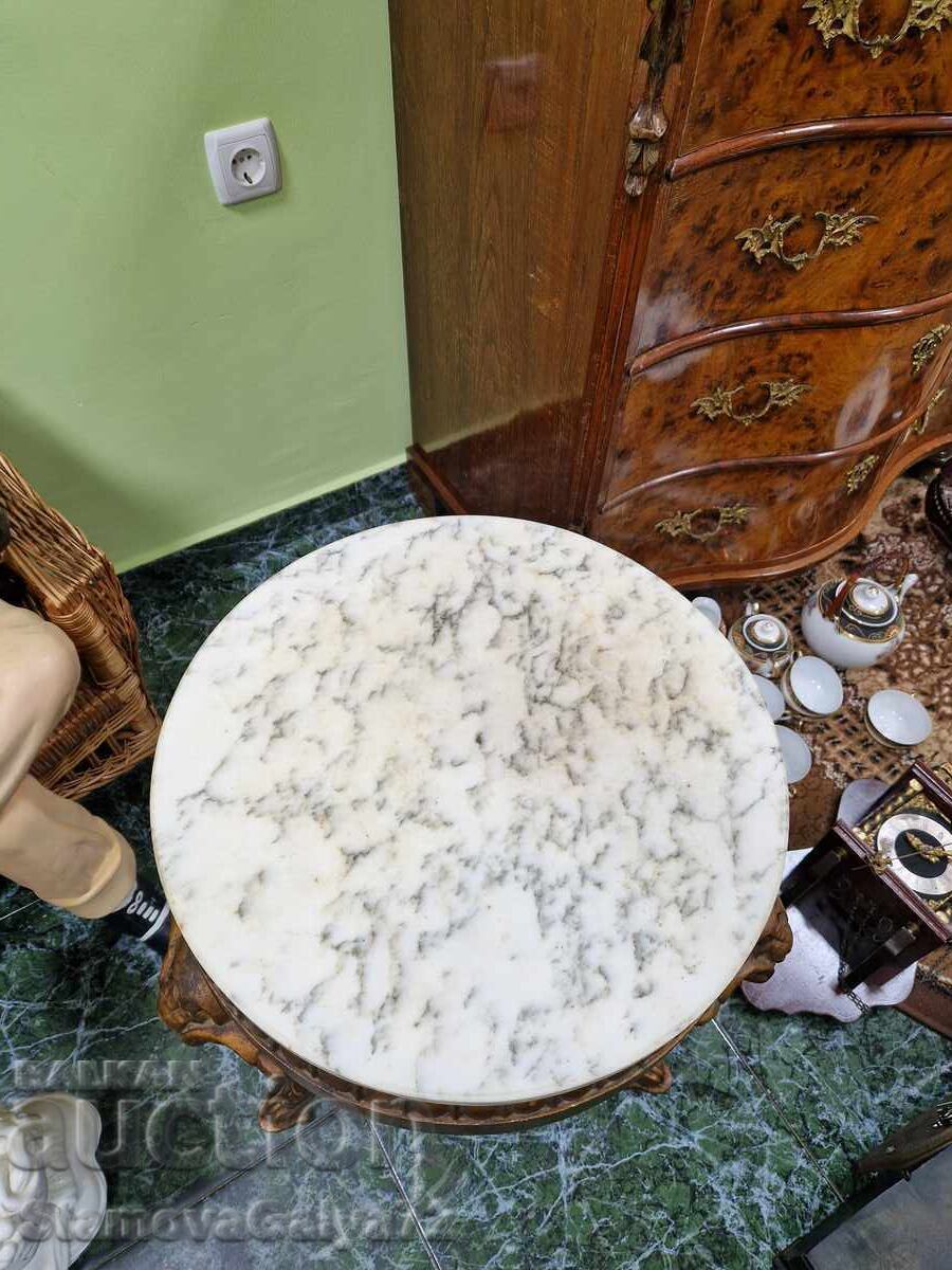 Μοναδικό αντίκα μεταλλικό τραπεζάκι κήπου - 7 Μοναδικό αντίκα μεταλλικό τραπεζάκι κήπου - 7