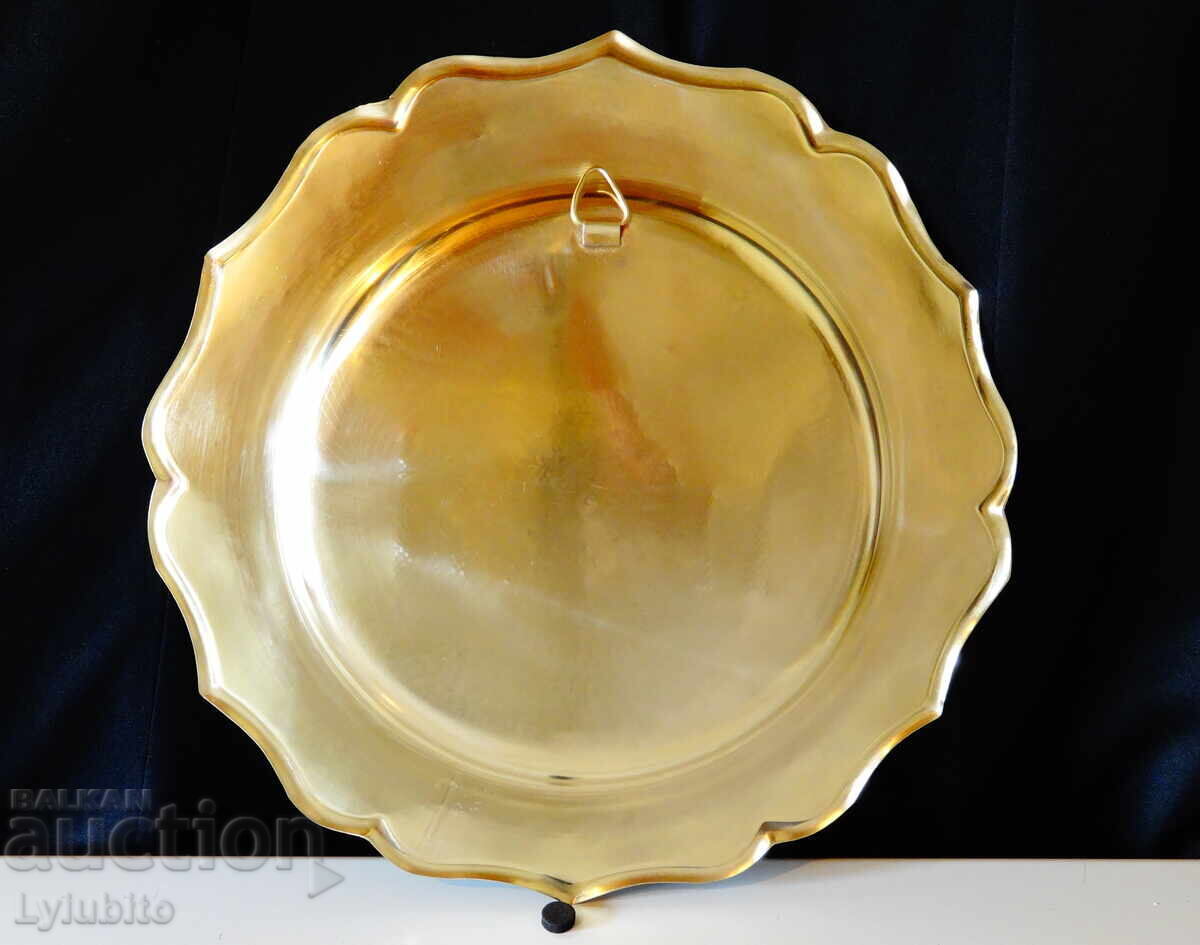 Χάλκινος δίσκος, πίνακας με Ταζ Μαχάλ 30 εκ - 6 Χάλκινος δίσκος, πίνακας με Ταζ Μαχάλ 30 εκ - 6